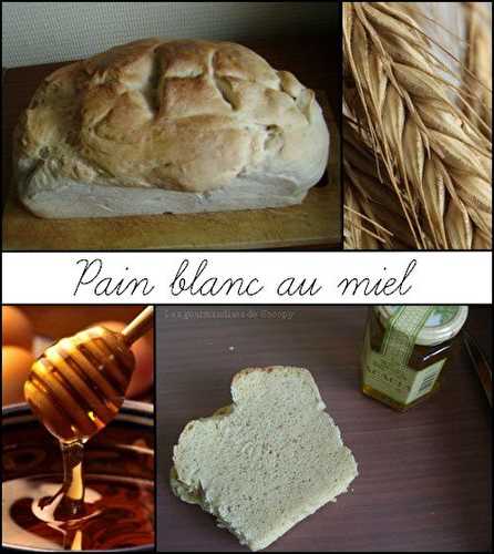 Pain blanc au miel