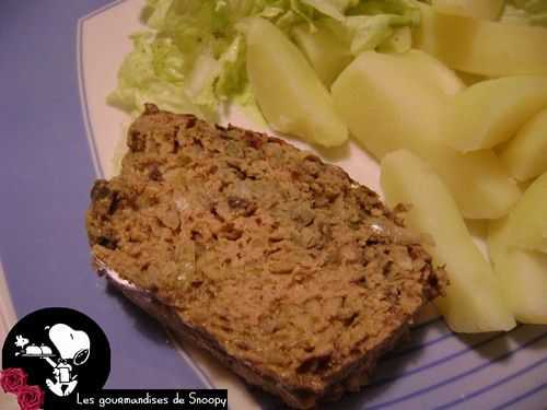 Pain de viande aux champignons