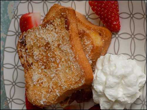 Pain perdu à la coco