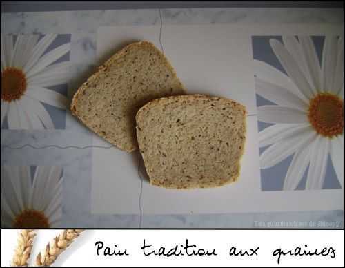 Pain tradition aux graines