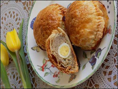 Petits feuilletés à l'oeuf de caille
