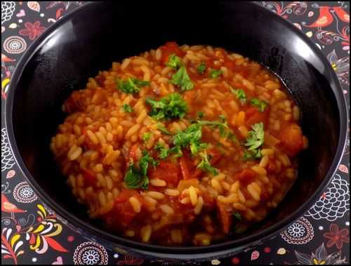 Pilaf de chorizo