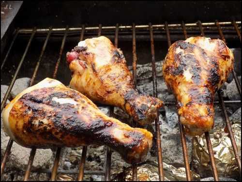 Pilons de poulet caramélisés