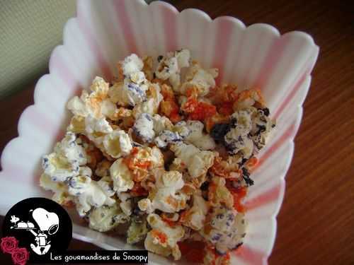 Pop corn halloweenesque