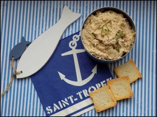 Rillettes de thon à l'estragon