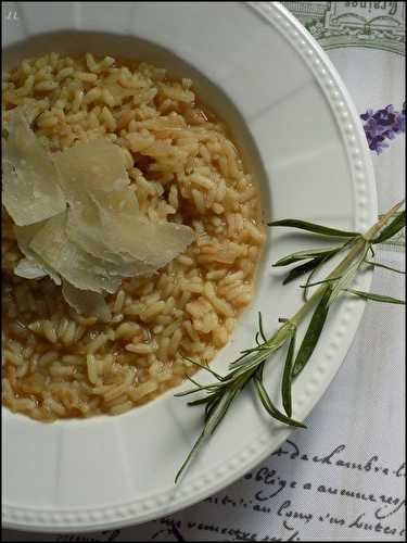 Risotto au romarin