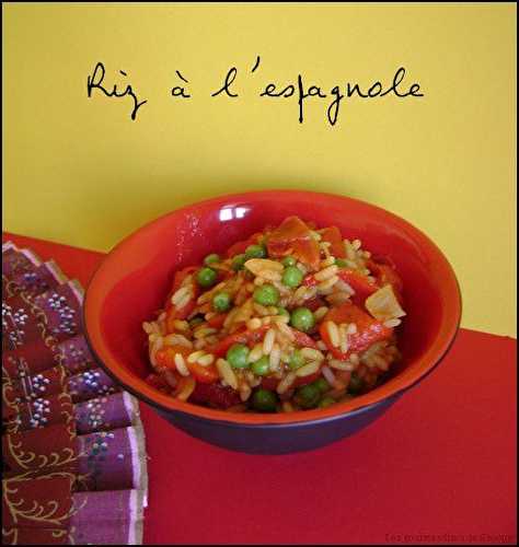 Riz à l'espagnole