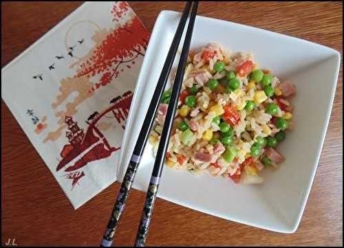 Riz cantonnais aux légumes