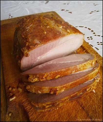 Rôti de porc mariné - Une toquée en cuisine
