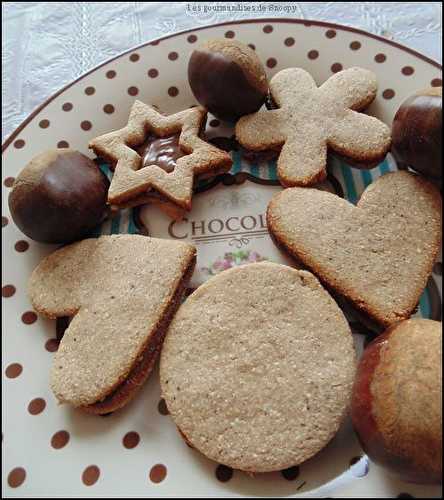 Sablés à la farine de chataigne