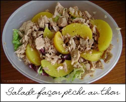 Salade façon pêche au thon