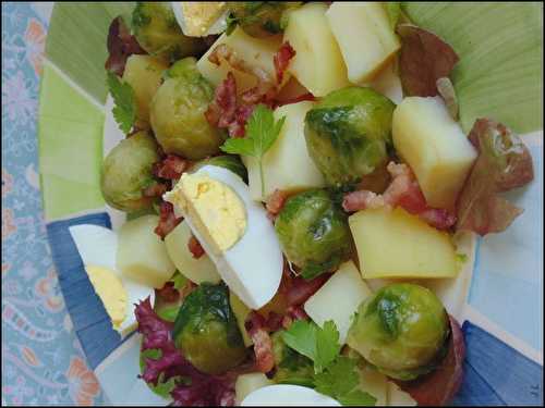 Salade liégeoise revisitée - Une toquée en cuisine