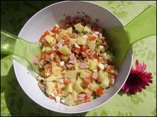 Salade piemontaise - Une toquée en cuisine