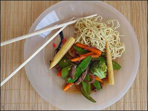 Sauté de boeuf aux 5 épices