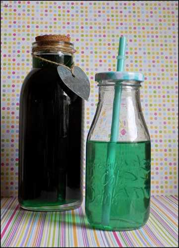 Sirop de menthe maison