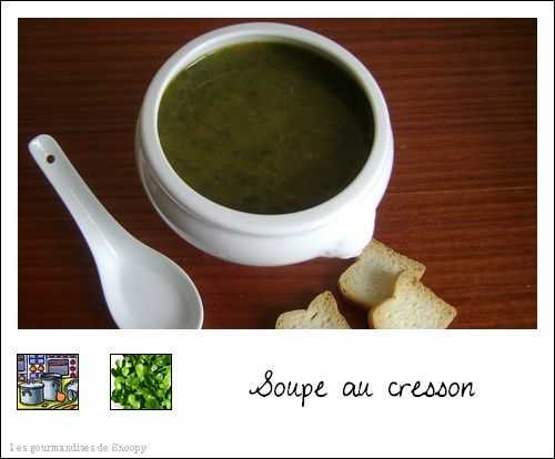 Soupe au cresson