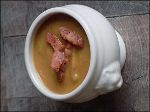 Soupe de chataigne au lard