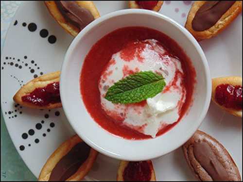 Soupe de fraises - Une toquée en cuisine
