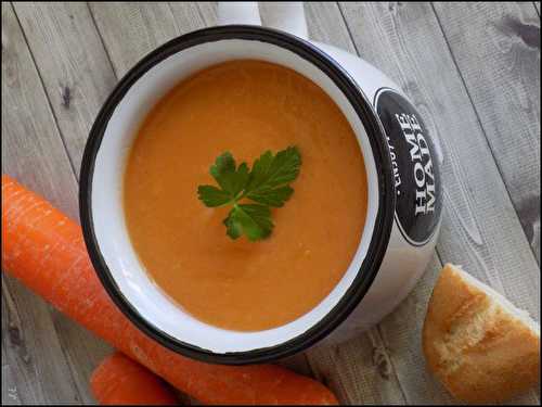 Soupe panais carottes