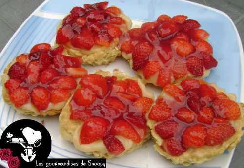 Tartelettes aux fraises