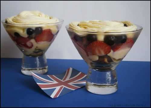 Trifles aux fruits rouges