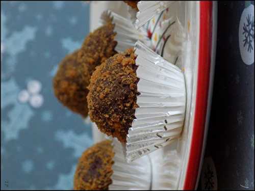 Truffes au café et spéculoos