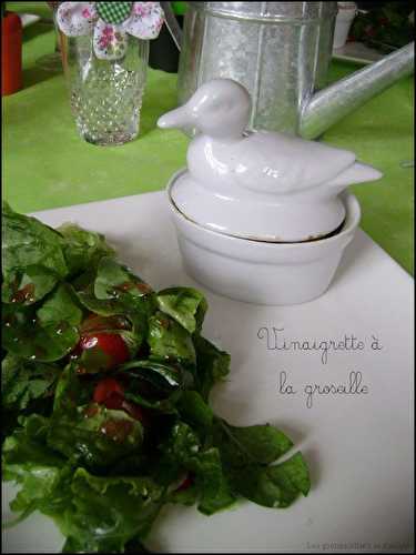 Vinaigrette à la groseille