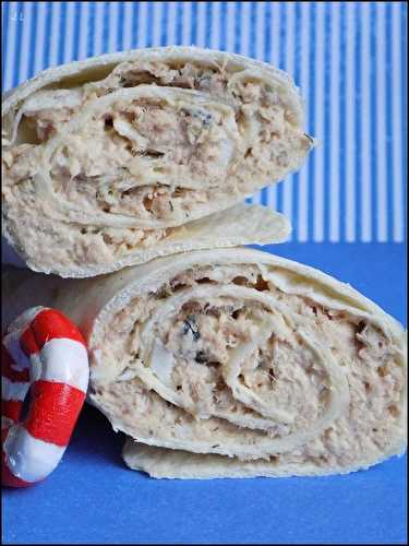 Wraps au saumon et à l'aneth