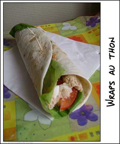 Wraps au thon