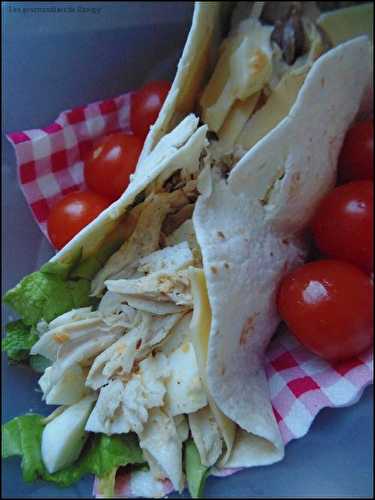 Wraps façon salade césar