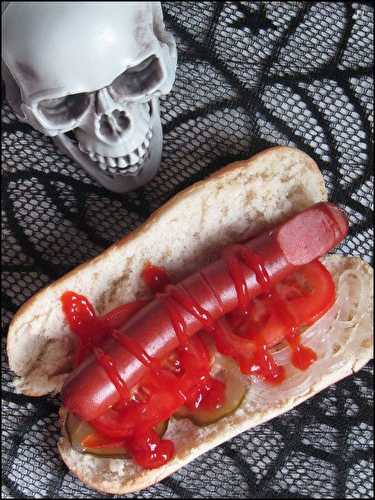 Hot dog d'Halloween