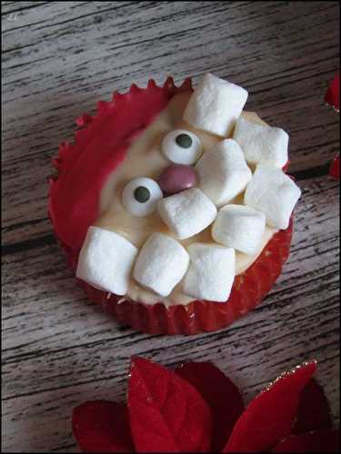 Cupcakes père Noël