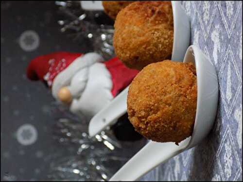 Croquettes à la chataigne et au lard