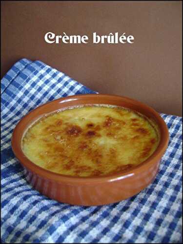 Crèmes brûlées