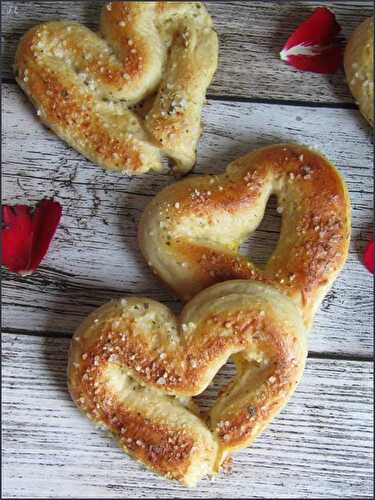 Bretzels au parmesan