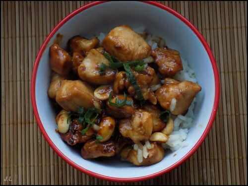 Poulet Kung pao