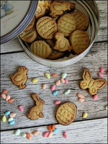 Biscuits de pâques vanille-chocolat