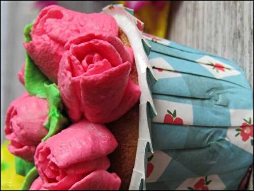 Cupcakes bouquets de fleurs