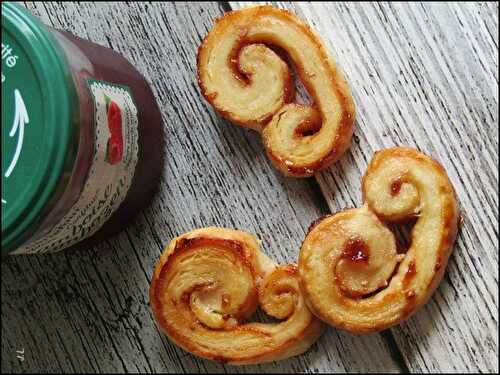 Palmiers à la framboise