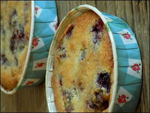 Tartelettes aux cerises et amandes