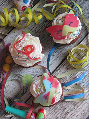 Cupcakes de carnaval