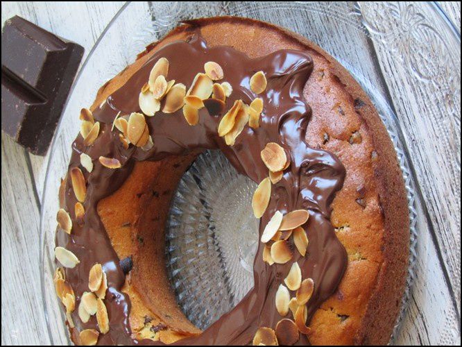 Bundt cake aux amandes 