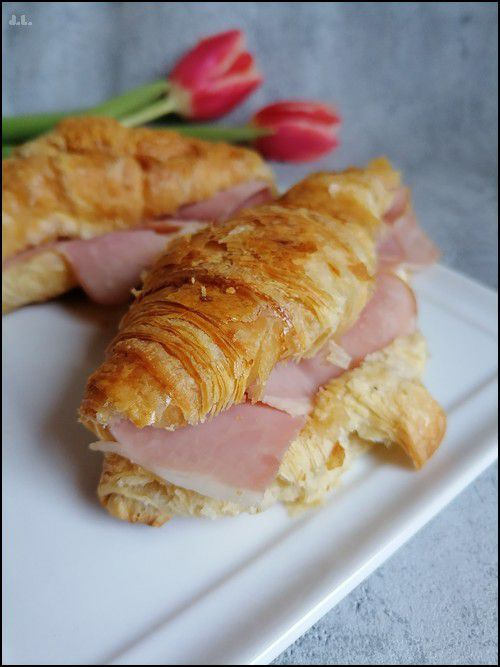 Croissants jambon-fromage 