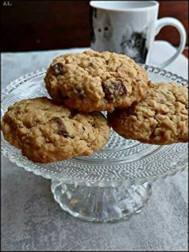 Cookies au chocolat et beurre de cacahuètes 