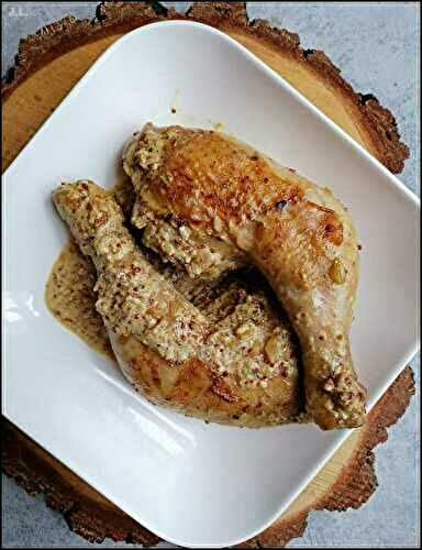 Cuisses de poulet a la moutarde 