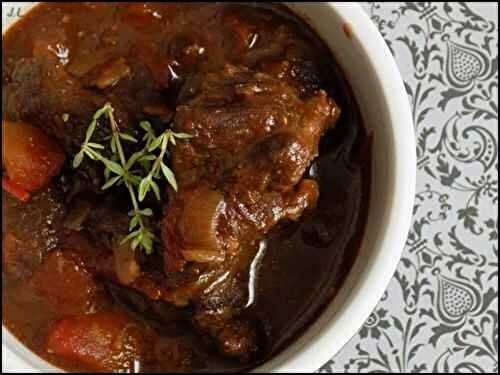 Daube de joue de boeuf 