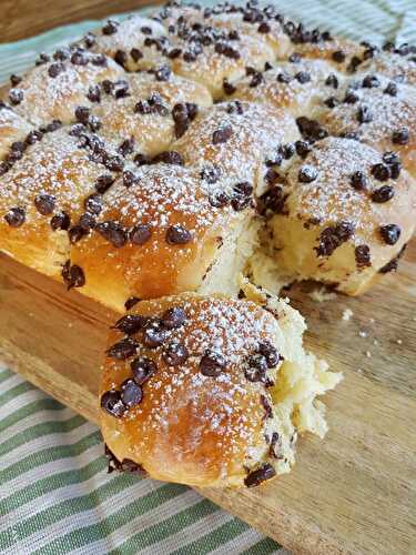 BRIOCHE CARRE LAIT RIBOT PEPITES - UNE TOULOUSAINE EN CUISINE