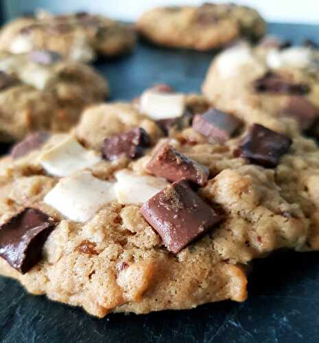 COOKIES GOURMANDS AUX CHUNKS - UNE TOULOUSAINE EN CUISINE