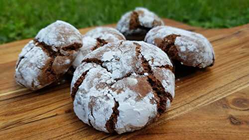 CRINKLES AU CHOCOLAT - UNE TOULOUSAINE EN CUISINE