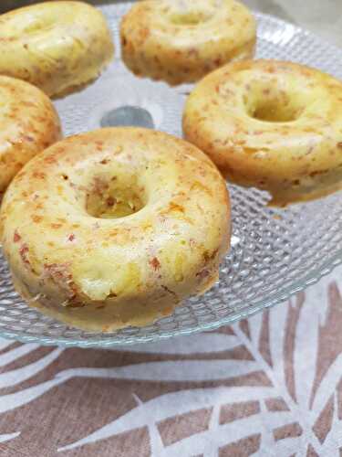 DONUTS SALES COMTE JAMBON - UNE TOULOUSAINE EN CUISINE